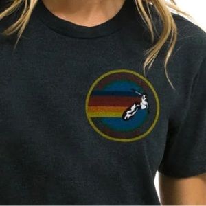 🔥 AVIATOR NATION SIGNATURE VENICE CIRCLE TEE - CHARCOAL